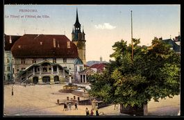 AK Fribourg, Le Tilleul et l`Hôtel de Ville